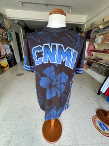 CNMI FLORAL TEE LATTE STONE