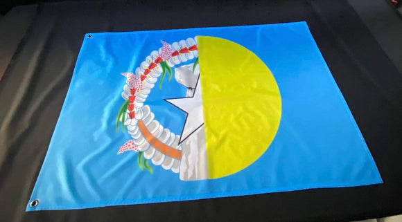 Republic of Palau & CNMI Flag Combined