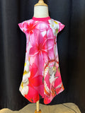 PINK PLUMERIA YOUTH DRESS