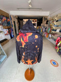 REVERSIBLE ZIP-UP HOODIE - FLAME TREE