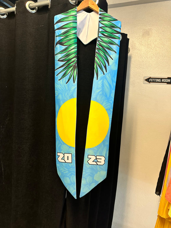 GRADUATION SASH - Palau Seal Tropical