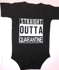 QUARANTINE ONESIE (BLACK)